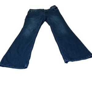 Simply Vera Wang Woman's Size 16 Bootcut Jeans Dark Wash Classic Fit